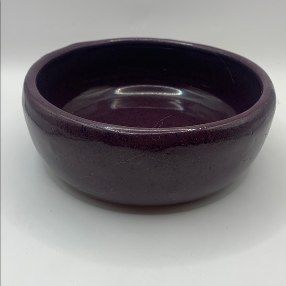 Deep Purple BB Pottery Bowl - Picture 3 of 8